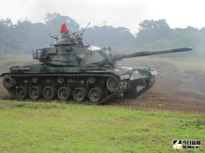 ▲M60A3戰車為國軍主力戰車，但是不論防護力、火力與馬力都落後於共軍戰戰車。圖非新聞事故戰車。（資料圖／記者呂炯昌攝）