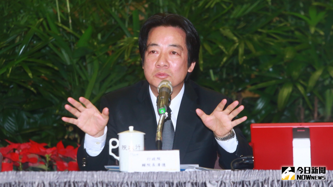 ▲行政院長賴清德11日召開行政院會，他在會中特別感謝勞動部長林美珠對勞基法修正案的付出。（資料照／葉政勳攝）