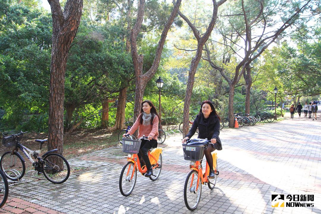 ▲竹市YouBike今於清、交大周邊增2站點，學生通學更方便。（圖／記者陳志偉攝，2018.01.10）