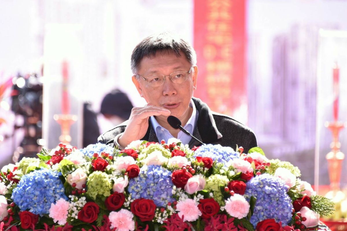 ▲台北市長柯文哲說，假如簡余晏真的離開觀傳局，台北燈節就由台北副市長陳景峻和觀傳局副局長接手。（圖／北市府提供 , 2018.1.10）