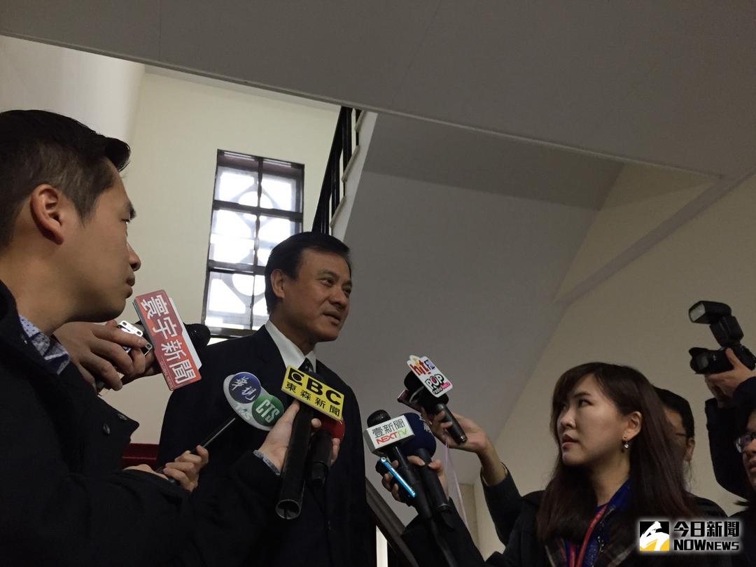 ▲立法院長蘇嘉全說，勞基法部分條文修正草案，今晚不可能三讀通過。（圖／林仕祥攝，2018.1.8）
