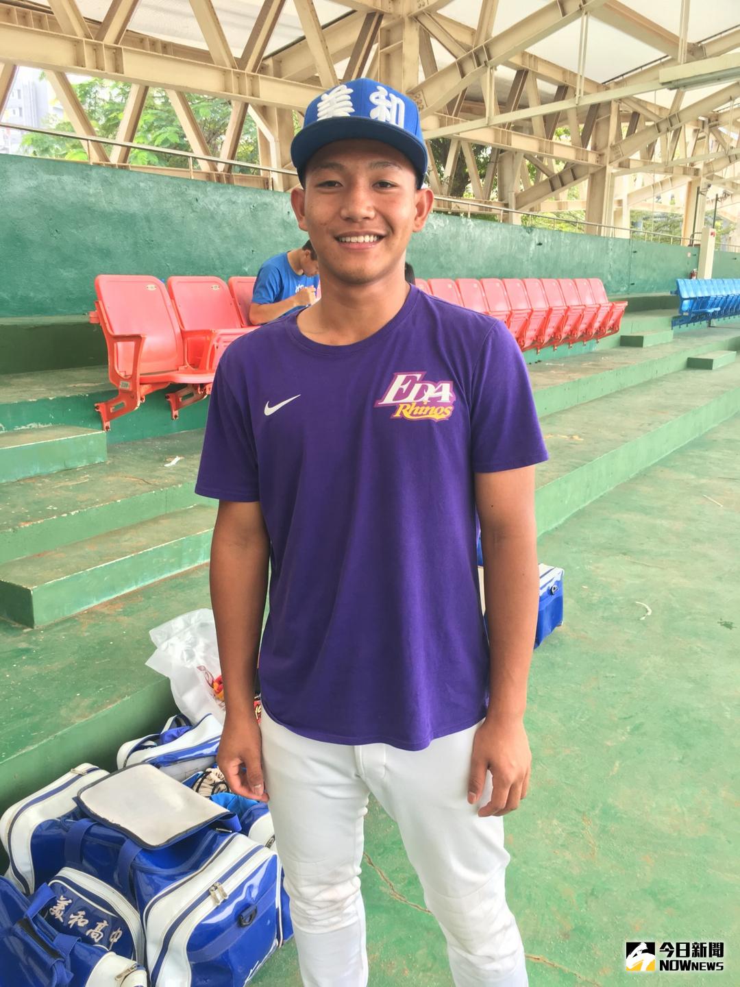 ▲美和高中右投手曹豐懷。（圖／鍾東穎攝 , 2017.01.07）