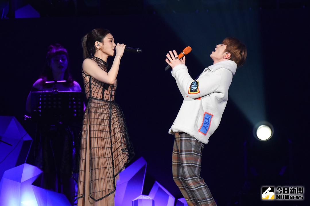 ▲蔡健雅列穆尼亞演唱會台北場，邀請蕭敬騰擔任嘉賓。（圖／記者陳明安攝，2018.01.06）