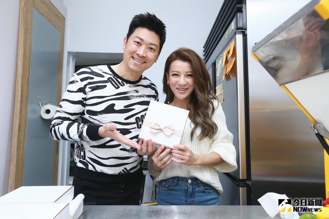 ▲侯昌明（左）、曾雅蘭在創業過程不免爭吵。（圖／記者葉政勳攝 , 2018.1.6）