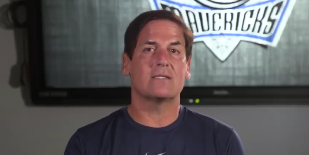 ▲NBA達拉斯小牛隊老闆Mark Cuban（圖／擷取自 YouTube）