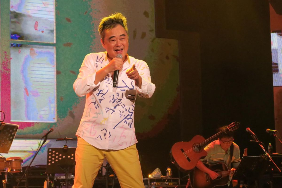 ▲陳昇跨年場演唱會飆唱6小時，與歌迷一起跨年。（圖／宜辰整合行銷提供 , 2018.01.01）