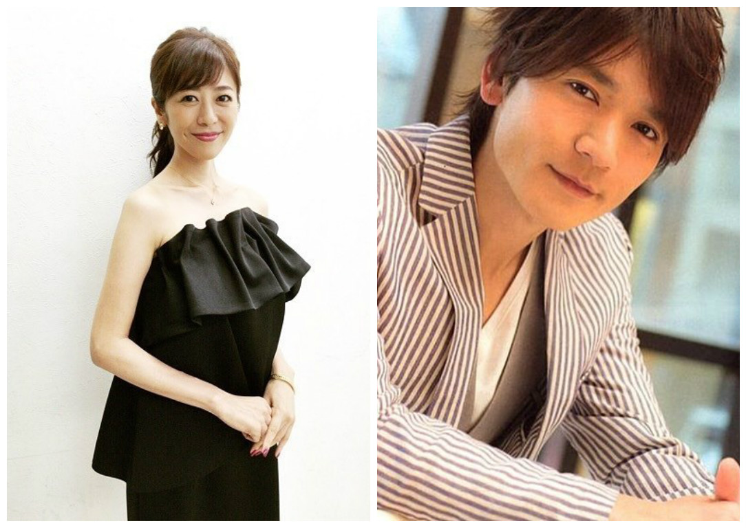 ▲V6成員長野博（右）與白石美帆結婚一年多，老婆傳出已有身孕5個月。（圖／翻攝自推特，2016.11.29）