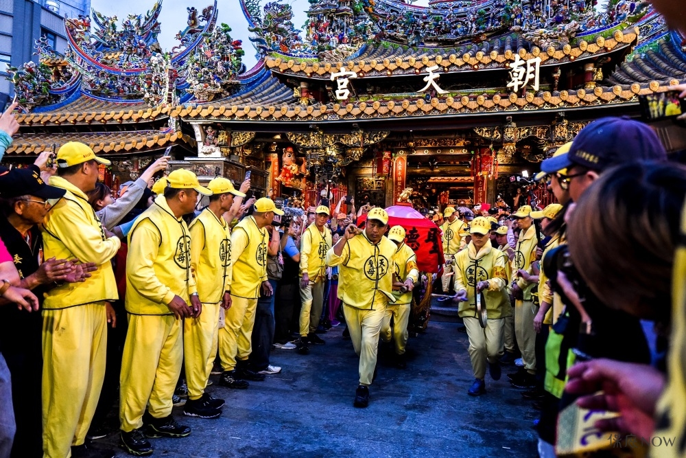 白沙屯媽祖北港進香。（圖／記者陳明安攝）