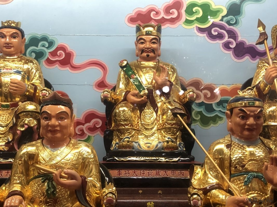 管仲大將軍。（圖／記者連宜方攝）