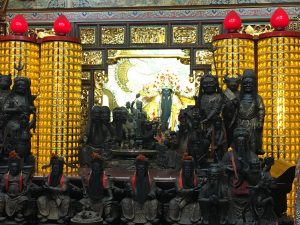 霞海城隍廟主神為城隍老爺。