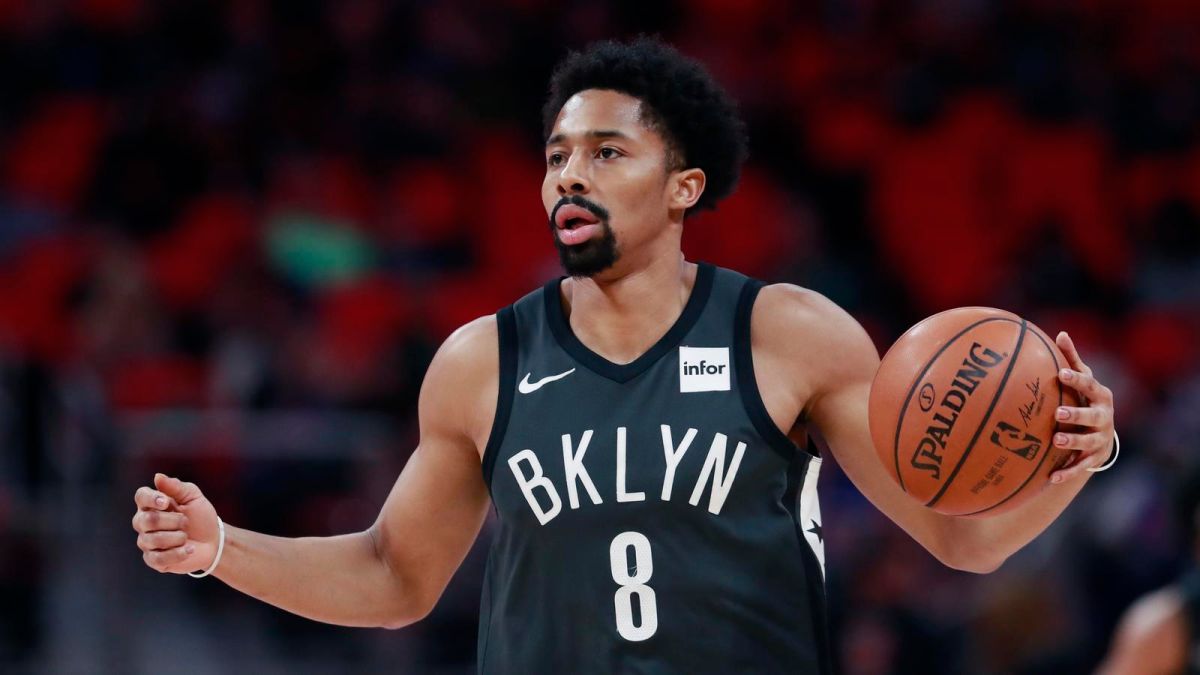 ▲Spencer Dinwiddie（丁威迪）買斷合約後，與湖人簽下一張150萬美元合約。（圖／美聯社／達志影像）