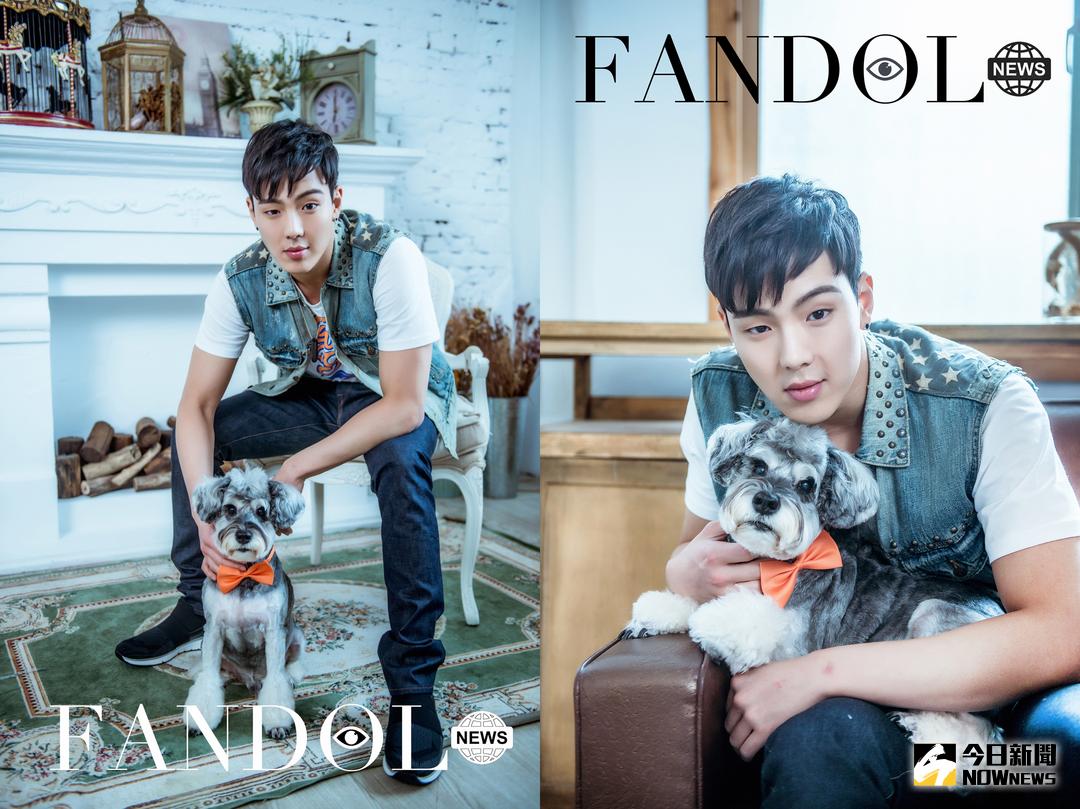 ▲Shownu抵台拍攝FANDOL雜誌。（圖／FANDOL雜誌 , 2018.2.15）