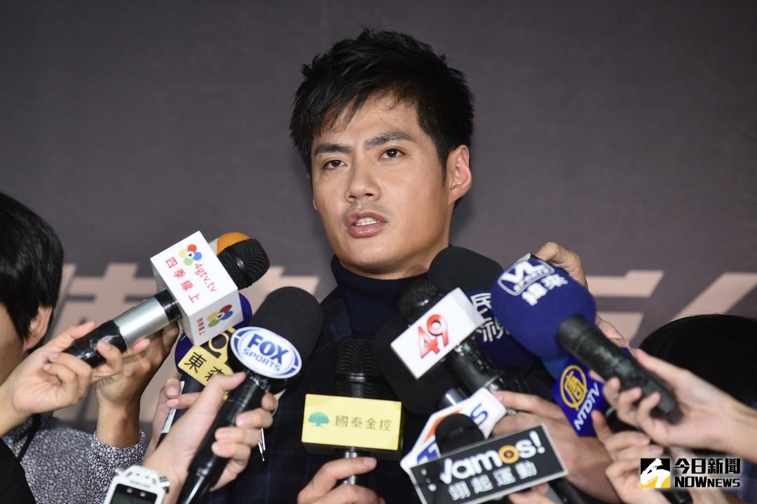 ▲陳偉殷返台分享今年球季心路歷程。（圖／記者林柏年攝 , 2017.10.16）