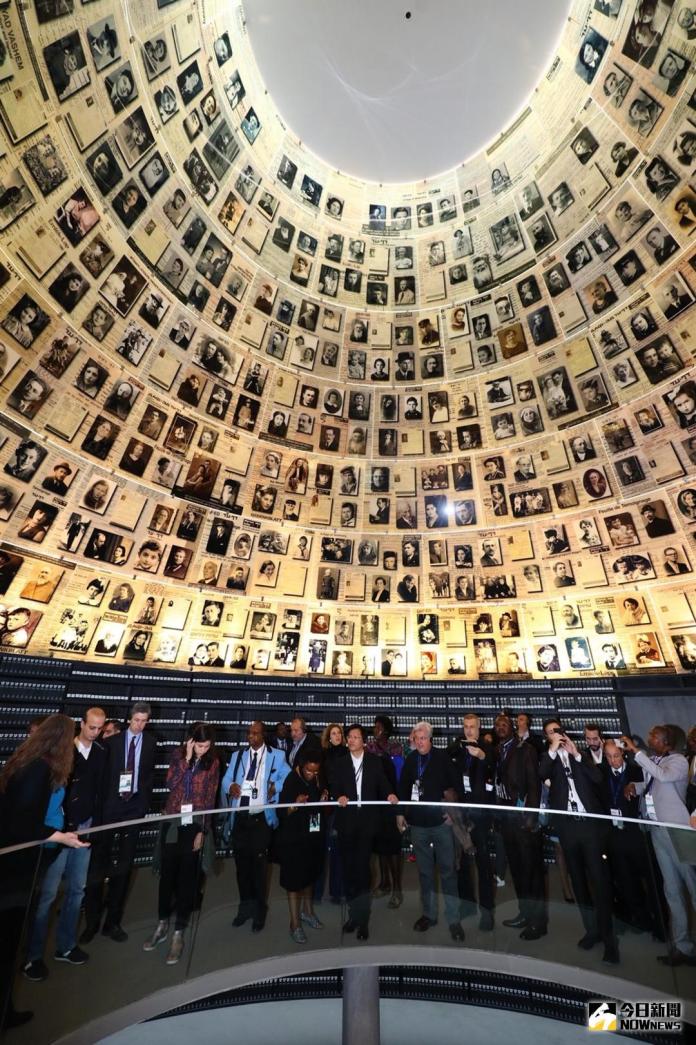 ▲市長林佳龍參訪以色列猶太人大屠殺紀念館。（圖／市政府提供 , 2018.2.13\\)