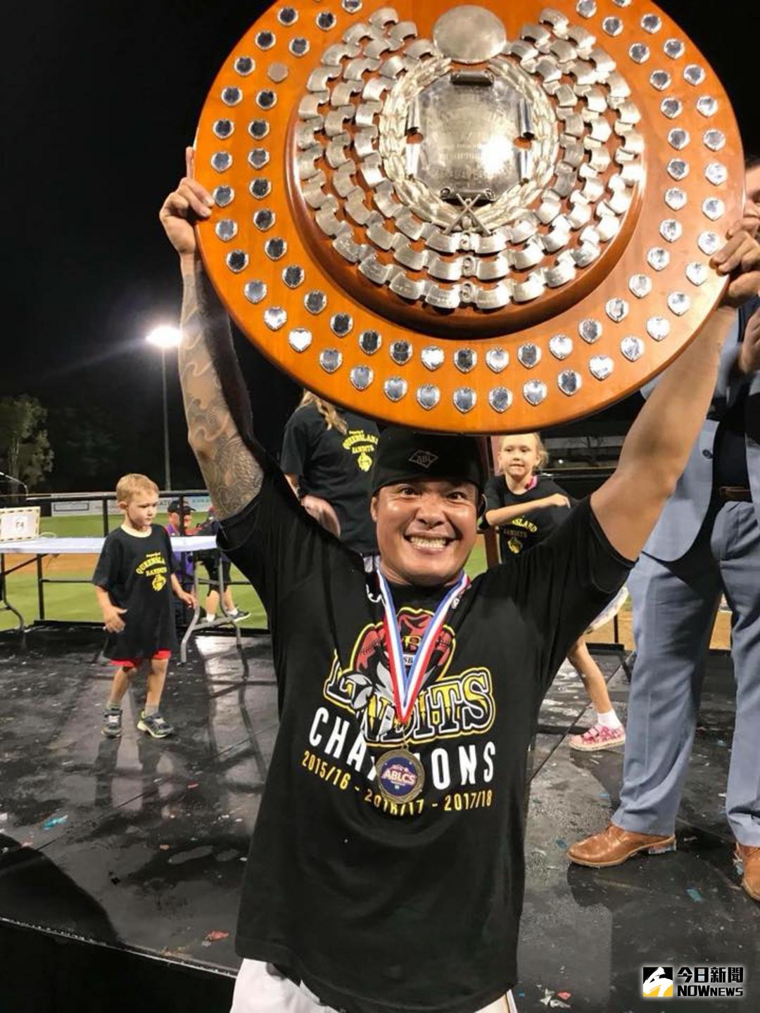 ▲林智勝幫助俠盜三連霸。（圖／取自Ryan Searle官方臉書）