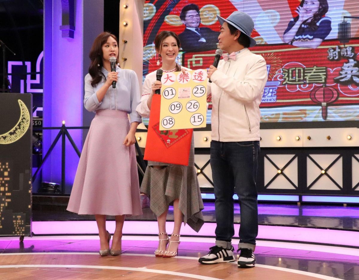 ▲吳宗憲、Sandy與劉真一起現身記者會。（圖／中天提供, 2018.2.11）