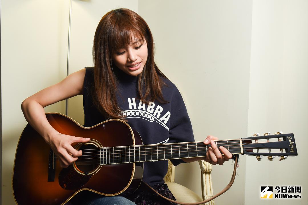 ▲吳汶芳曾想轉行賣果汁，還表示穿辣一點也沒關係。（圖／記者陳明安攝 , 2018.01.24）