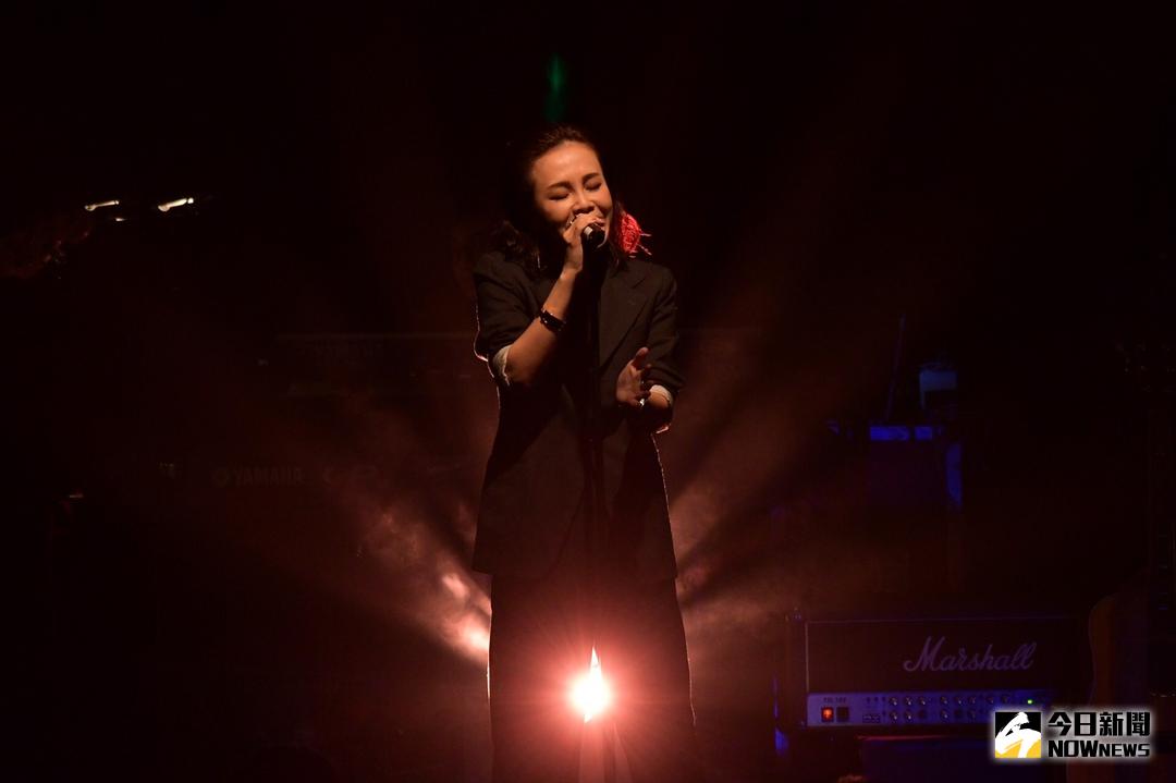 ▲彭佳慧今（10）日在華山舉辦新歌音樂會。（圖／記者葉政勳攝 , 2018.02.10）