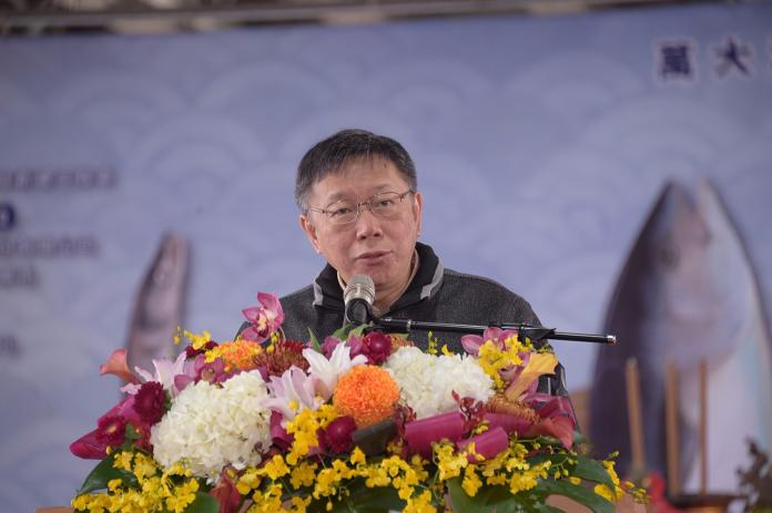 ▲台北市長柯文哲表示，將捐出1個月的薪水協助花蓮地震災民重建。（圖／台北市政府提供）