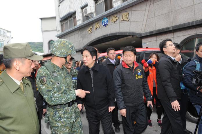 盼國人發揮「台灣精神」　賴清德捐一個月薪水助花蓮賑災
