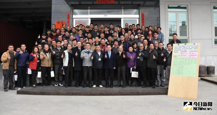 ▲彰化縣水五金產業發展協會舉行鹿港水五金田園生產聚落專區座談會，彰化縣長魏明谷聽取各方廠商的意見。（圖／記者陳雅芳攝，2018.02.06）