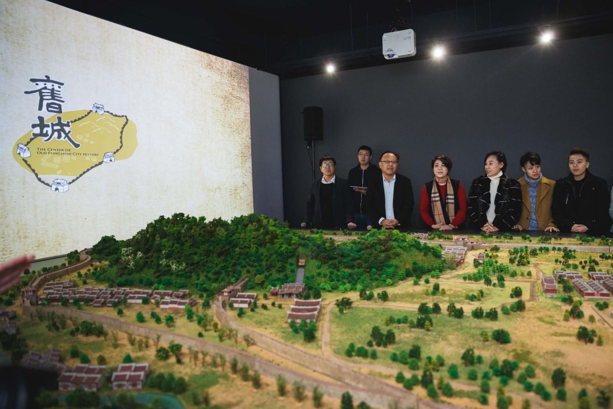 ▲見城館模型展演先睹為快。（圖／高市文化局提供,2018.02.05）