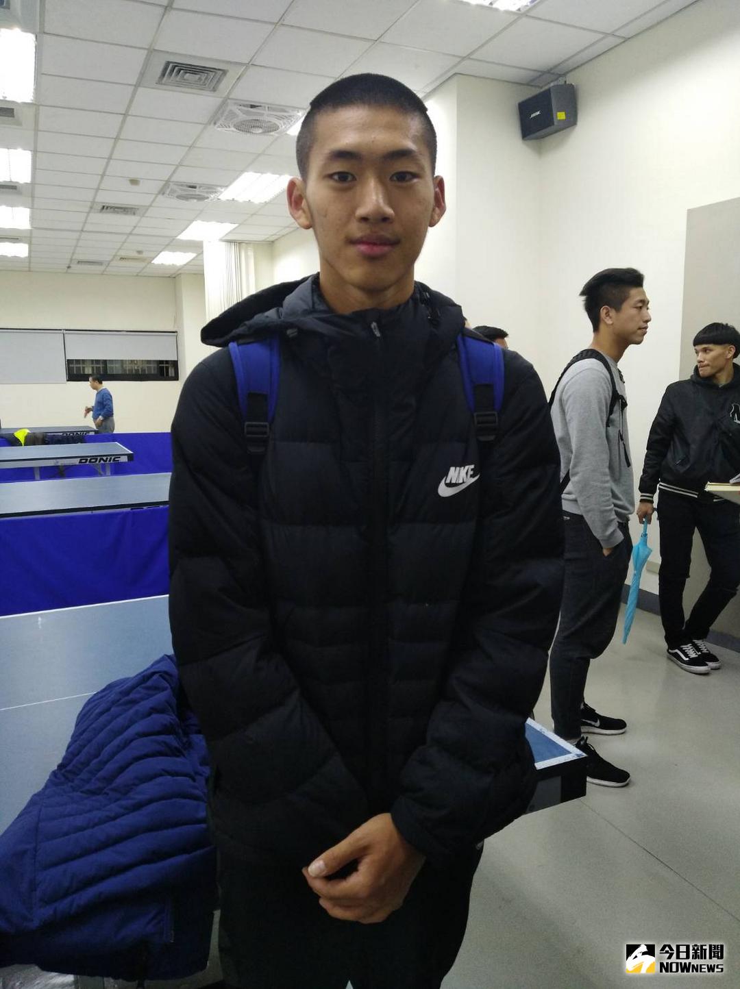 ▲東山高中邱子軒。（圖／黃建霖攝）