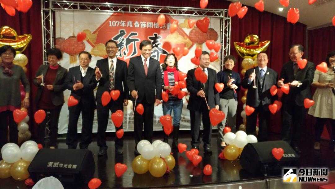 ▲犯罪被害人保護協會，今日在台南大飯店舉辦年度感恩餐會。（圖／記者黃文博攝，2018.02.04）