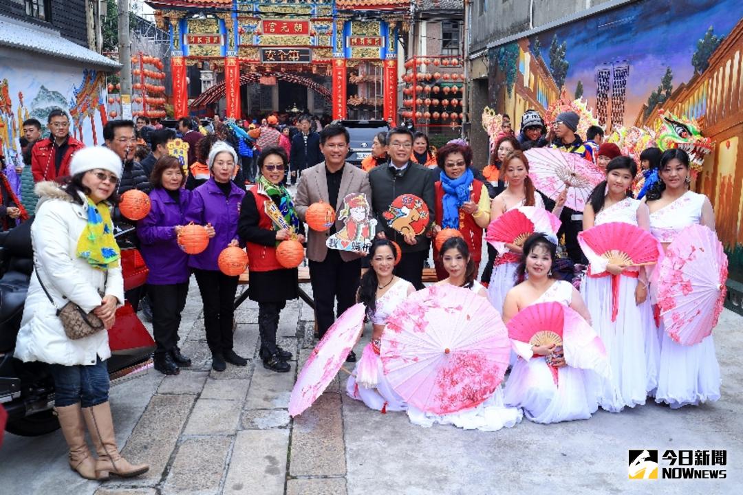 ▲朝元宮梧棲57燈節暨千人踩街元宵活動，將於2月25日下午3時登場。（圖／市政府提供 , 2018.2.3）