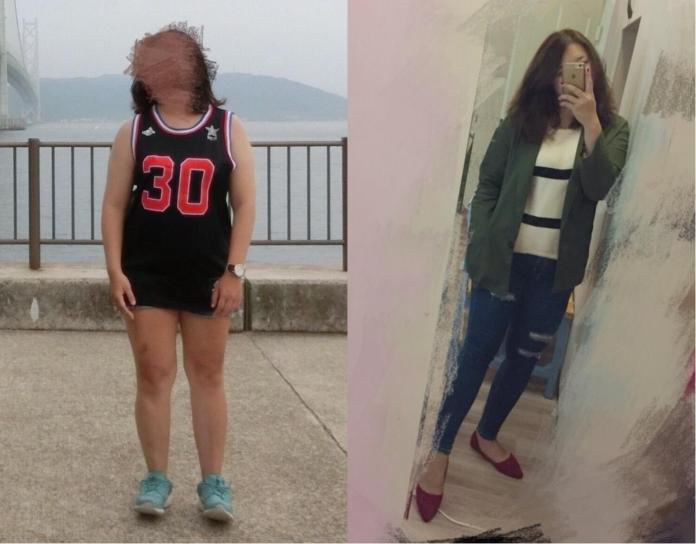 ▲女網友在網路平台「Dcard」分享半年瘦下10公斤的經歷，讓許多網友看完直呼太狂！（圖／翻攝自「Dcard」）
