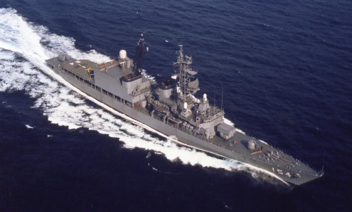 ▲日本海上自衛隊驅逐艦「天霧號」（JS Amagiri）。（圖／海上自衛隊）