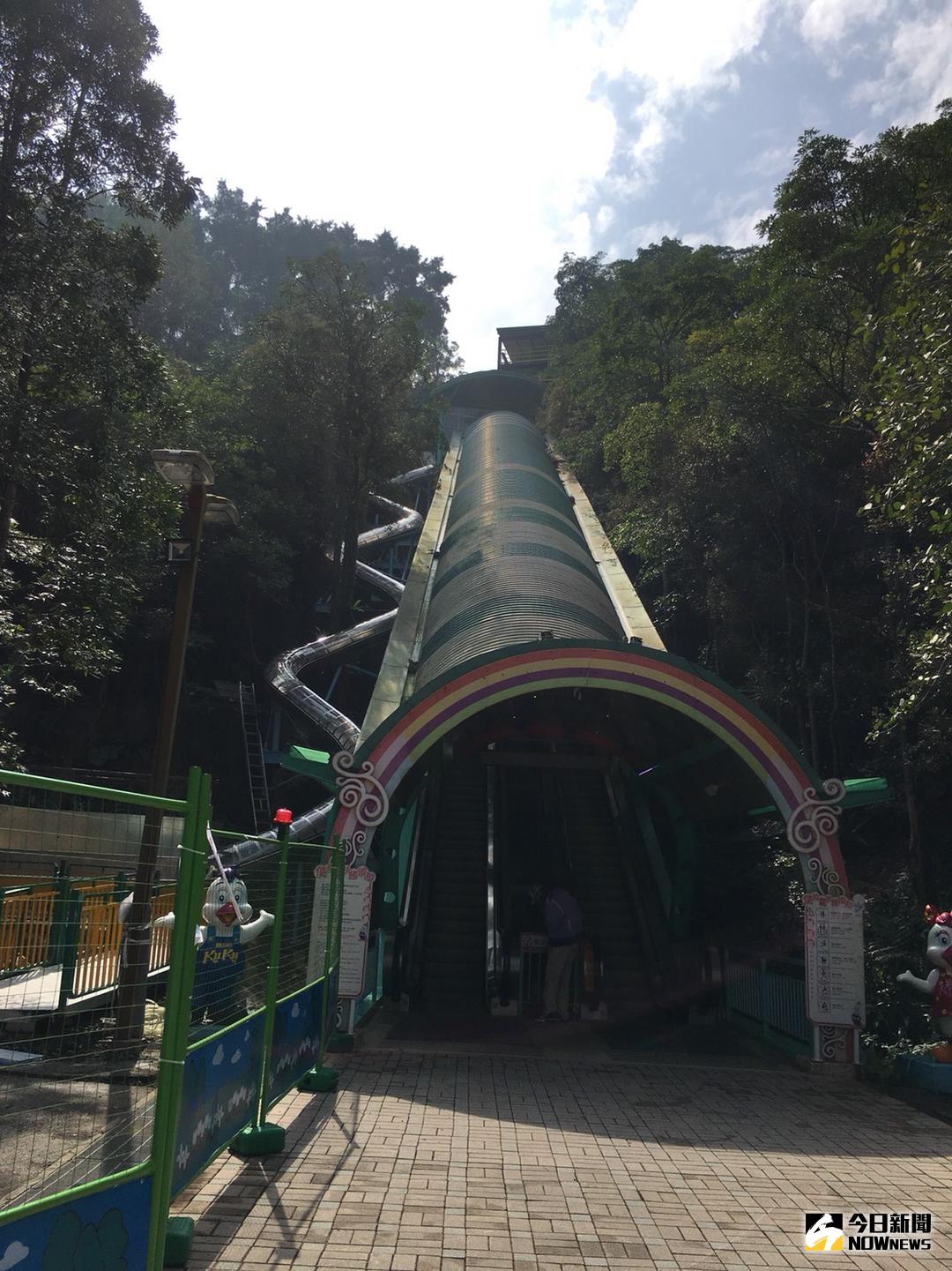 ▲劍湖山將在2月10日推出號稱亞洲最長的66公尺叢林溜滑梯。（圖／記者簡勇鵬攝 , 2018.02.02）