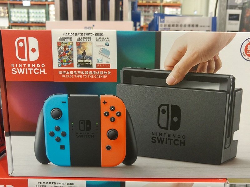 ▲網友發現好市多近日也開賣任天堂主機Switch，且價格較市價便宜。（圖／翻攝自臉書社團「 Costco 好市多商品經驗老實說」）