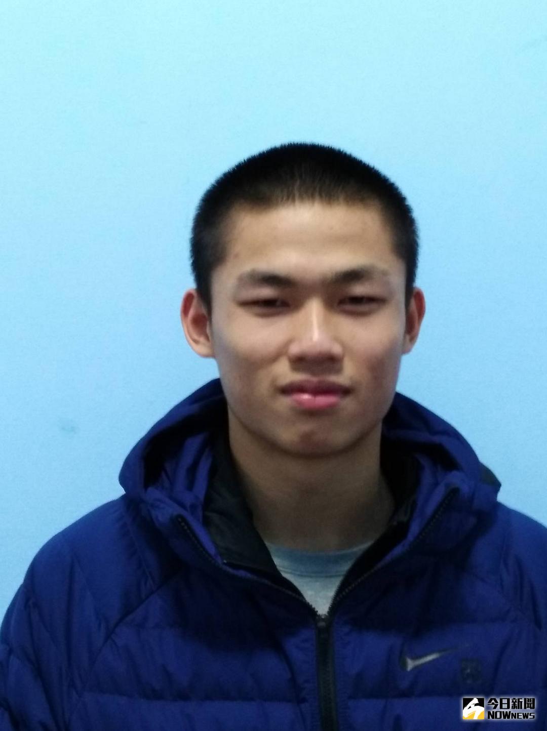 ▲松山高中中鋒林正。（圖／黃建霖攝）