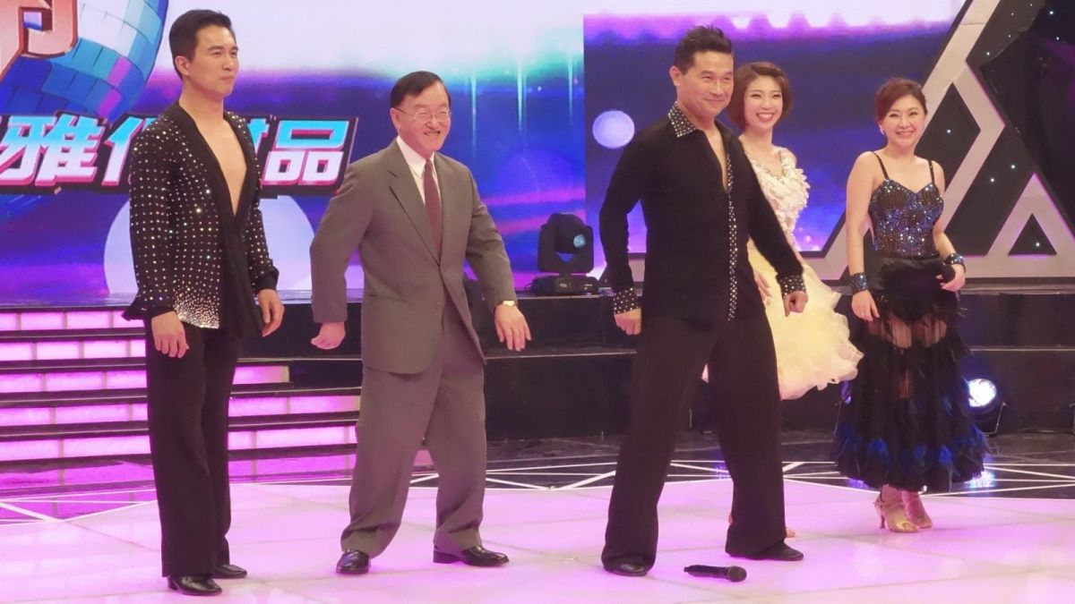 ▲盛竹如（左二）大秀舞藝。（圖／民視提供 , 2018.2.1）