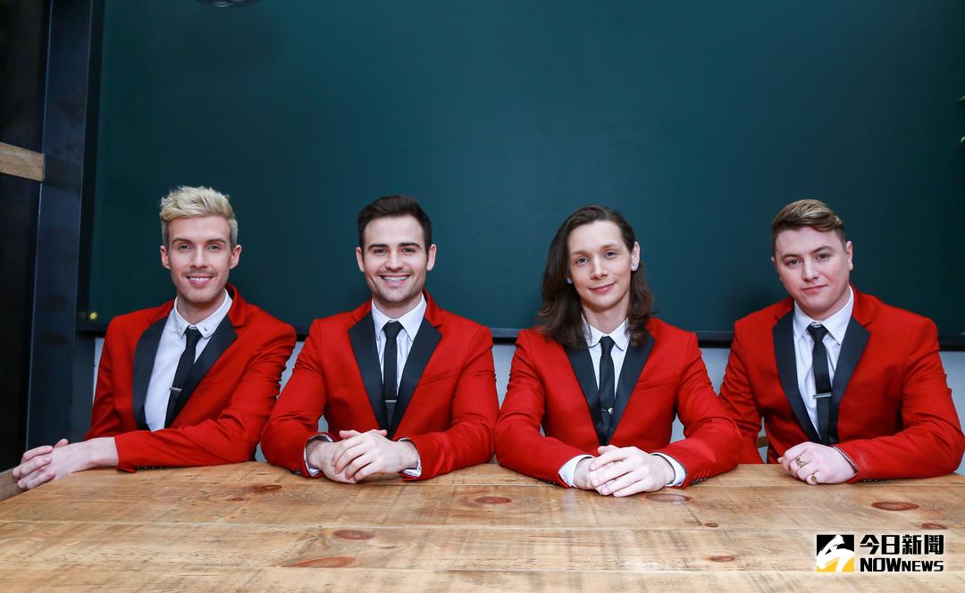 ▲美聲男團Collabro首度來台舉辦演唱會，搶先體驗台灣道地文化。（圖／記者葉政勳攝 , 2018.02.25）