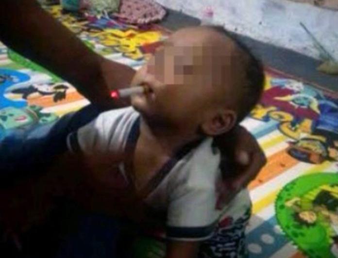 誇張父母　香菸放9個月大嬰兒嘴中　遭判6個月徒刑
