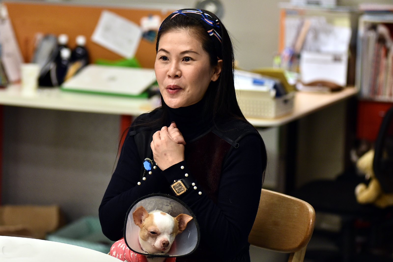 諾亞方舟動物同樂會理事長戈家黎。（圖／記者林柏年攝）