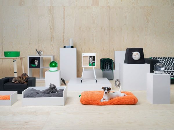 IKEA推出的寵物系列傢俱，融合了設計感及實用性。（圖／IKEA提供）