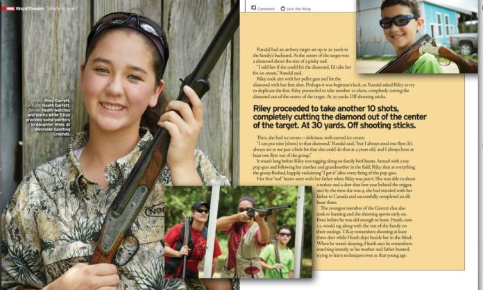 ▲美國步槍協會\\(NRA\\)試圖將擁槍塑造為全民運動，鼓勵從小學習射擊技巧。（圖／翻攝自美國步槍協會\\(NRA\\)官網）