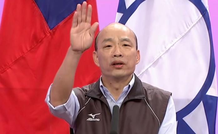 國民黨高雄市黨部主委韓國瑜傳出在截止時間之前，登記國民黨台北市長初選。（圖／NOWnews資料照）