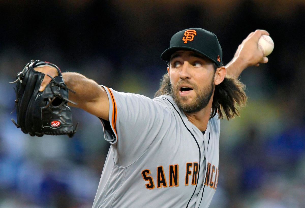 ▲巨人強投Madison Bumgarner。（圖／美聯社／達志影像）