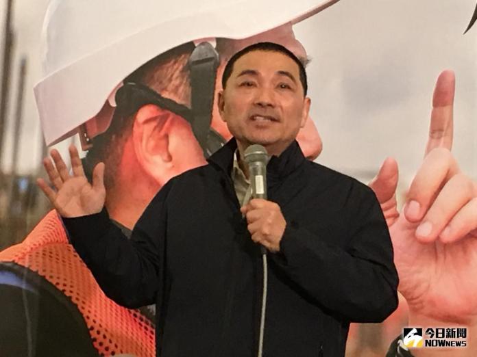 ▲新北市副市長侯友宜長嘆一口氣說，沒有一個人願意把先生、小孩送去選舉，因為台灣的選舉有很多抹黑、造謠，會以認真做事來回報家人的支持。（圖／記者陳志仁攝，2018.03.01）