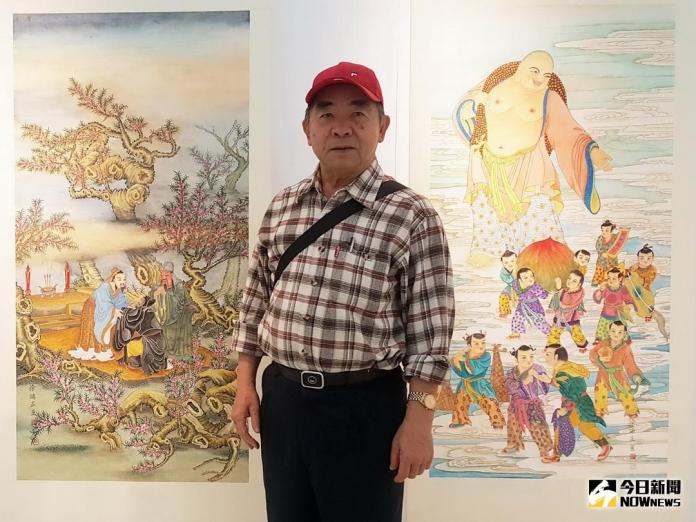 心靈互動　城中美術會在葫蘆墩辦藝術展
