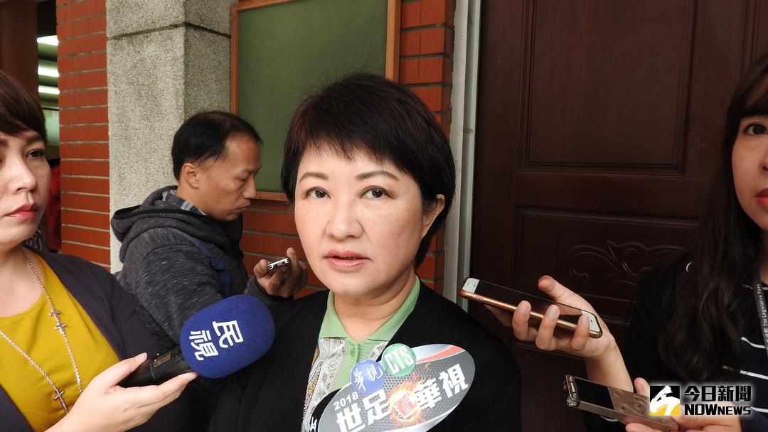 ▲代表國民黨參選台中市長的立委盧秀燕遭人爆料，指她把政治獻金流入家人所開的公司。（圖／NOWnews 資料照）