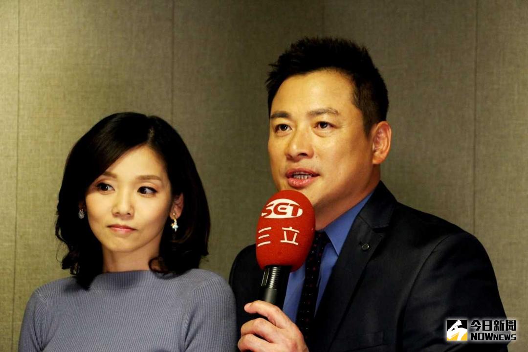 ▲江宏恩（右）劇中與小三搞婚外情，直言人都不可能完美。（圖／三立 , 2018.3.2）