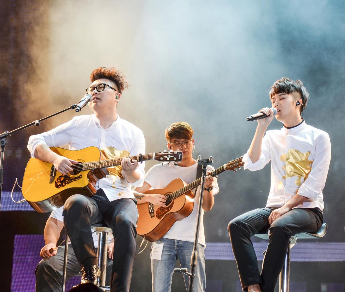 ▲秦昊、張小厚組成的好妹妹樂隊，即將在台北舉辦演唱會。（圖／大大國際娛樂提供 , 2018.03.06）