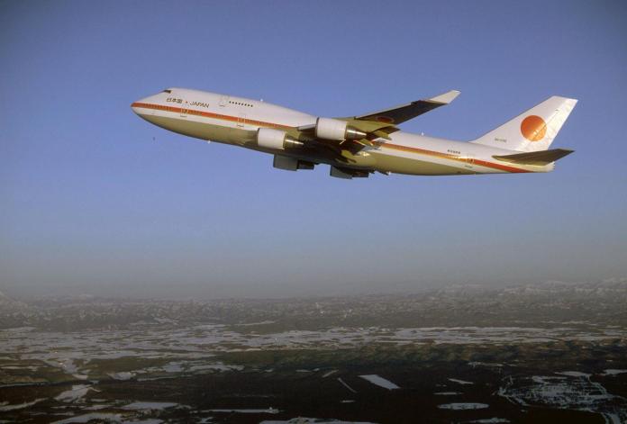 ▲日本政府在1990年代初期採購2架波音747-47C客機，作為政府要員專機。（圖／航空自衛隊 ）