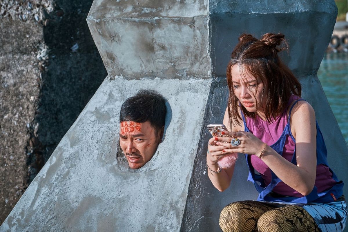 ▲《市長夫人的秘密》花絮：張少懷為戲犧牲篇。（圖／威視，2018.03.07）