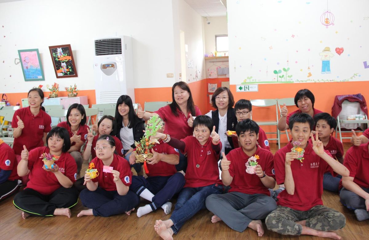 ▲社區式日間服務布建據點可服務15名身心障礙者，由教保員、生活輔導員共2人照顧。（圖／屏東縣社會提供,2018.03.07）
